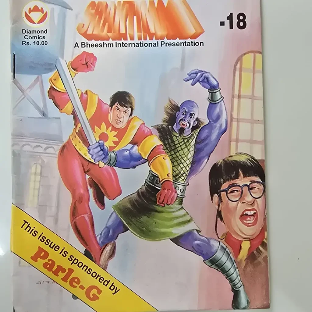 SHAKTIMAN -18 comic cover