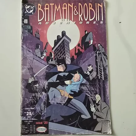BATMAN & ROBIN ADVENTURES comic cover