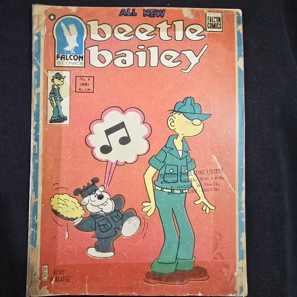 beetle bailey comic cover
