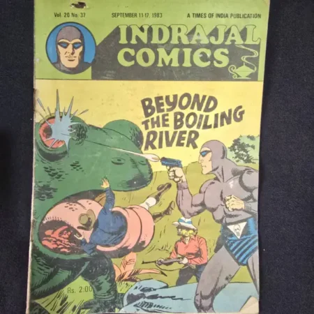 BEYOND THE BOILING RIVER comic cover