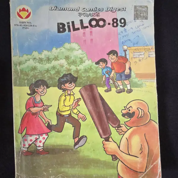 Billoo-89 comic cover