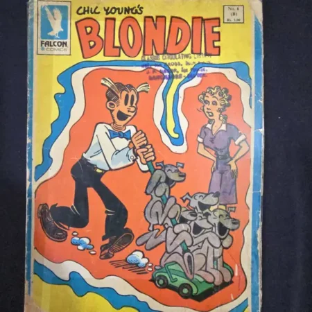 BLONDIE comic cover