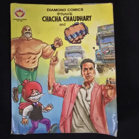 CHACHA CHAUDHARY and BOSS comic cover
