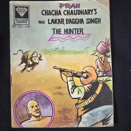 CHACHA CHAUDHARY'S AND LAKAR BAGGHA SINGH THE HUNTER comic cover