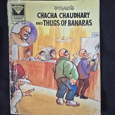 CHACHA CHAUDHARY AND THUGS OF BANARAS comic cover