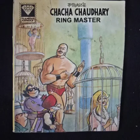 CHACHA CHAUDHARY RING MASTER comic cover