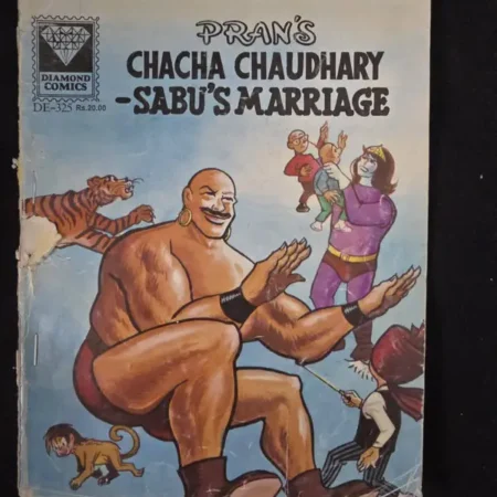 PRAN'S CHACHA CHAUDHARY - SABU'S MARRIAGE comic cover
