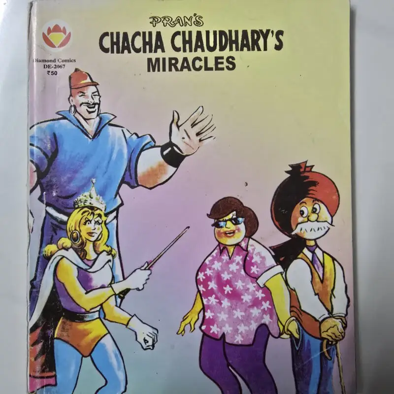PRAN'S CHACHA CHAUDHARY'S MIRACLES comic cover