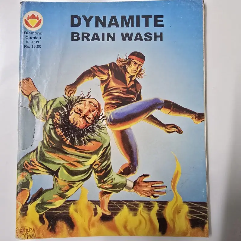 DYNAMITE BRAIN WASH comic cover