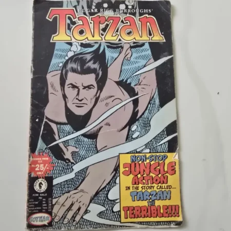Edgar Rice Burroughs' Tarzan comic cover