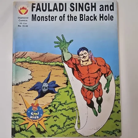FAULADI SINGH and Monster of the Black Hole comic cover