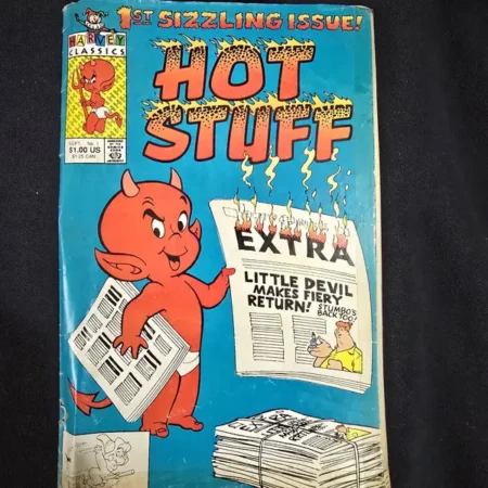 HOT STUFF comic cover