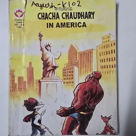 CHACHA CHAUDHARY IN AMERICA comic cover