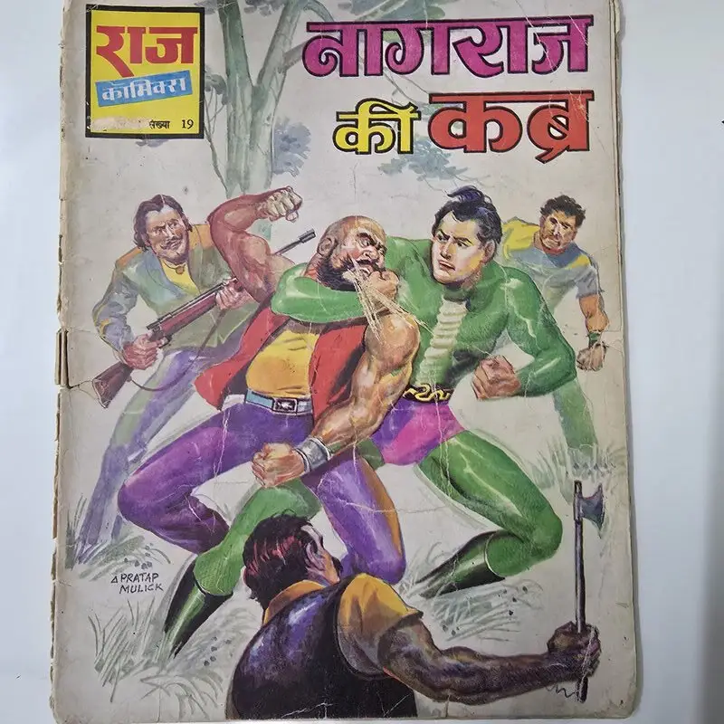 नागराज की कब्र comic cover