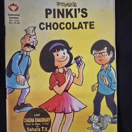 PINKI'S CHOCOLATE comic cover