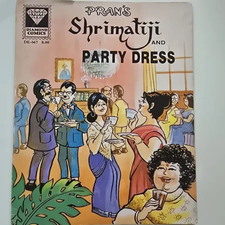Shrimatiji AND PARTY DRESS comic cover