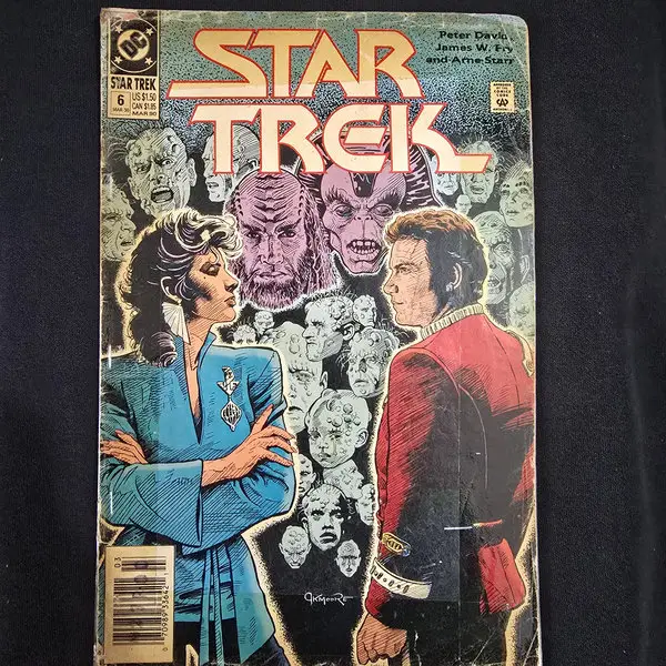 STAR TREK comic cover