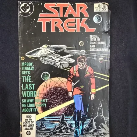 STAR TREK comic cover
