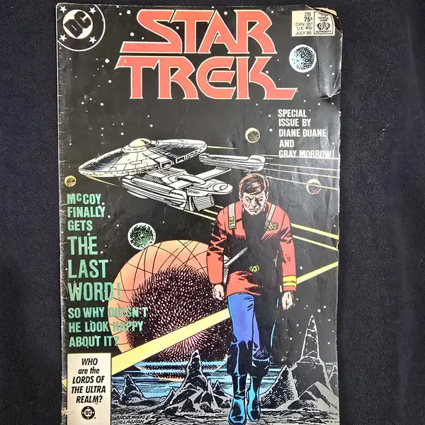 STAR TREK comic cover