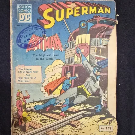 SUPERMAN comic cover