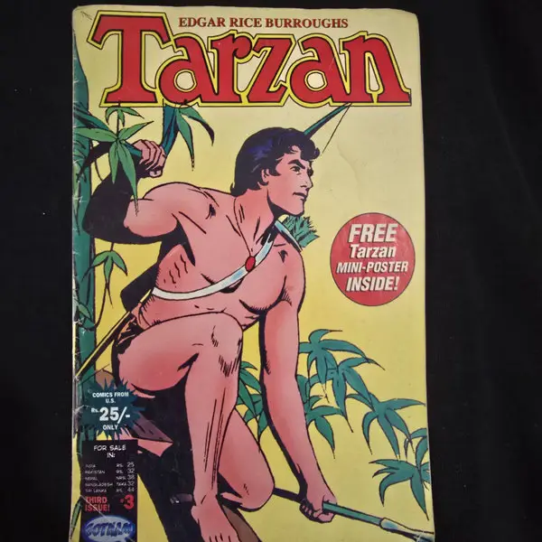 Tarzan comic cover
