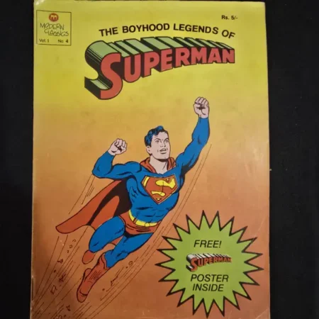 THE BOYHOOD LEGENDS OF SUPERMAN comic cover
