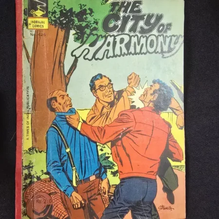 THE CITY OF HARMONY comic cover
