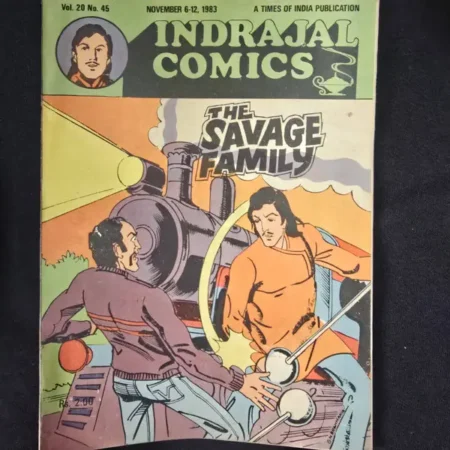 INDRAJAL COMICS comic cover