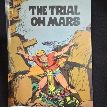 THE TRIAL ON MARS comic cover