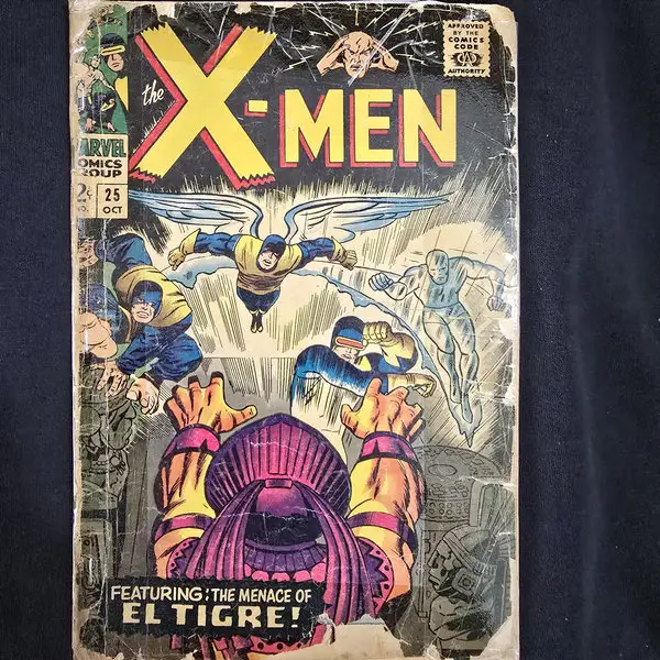 the X-MEN comic cover