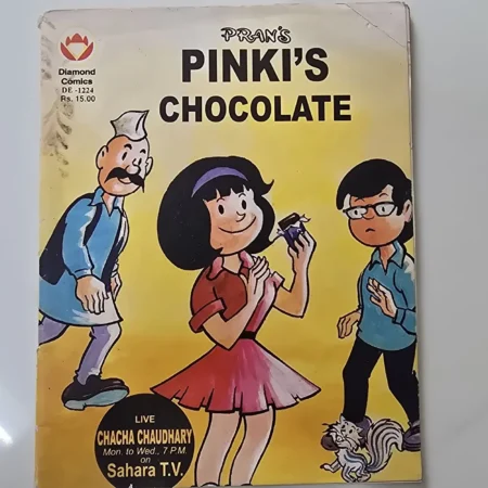 PRAN'S PINKI'S CHOCOLATE comic cover