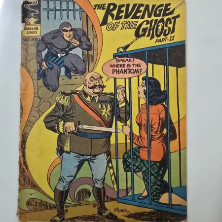Indrajal Comics Issue 350 - The Revenge of the Ghost Part II