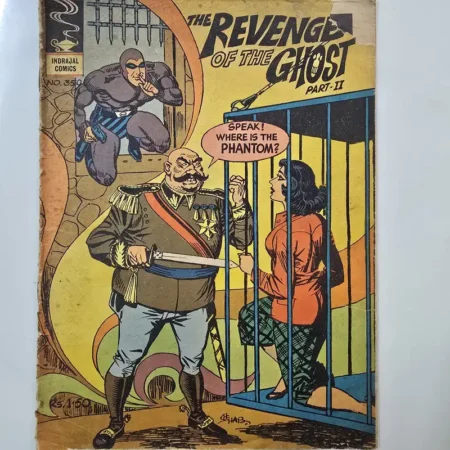 Indrajal Comics Issue 350 - The Revenge of the Ghost Part II