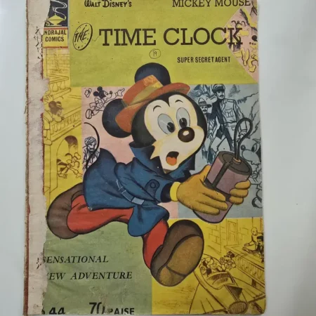 Indrajal Comics Issue 44 - Mickey Mouse - Time Clock