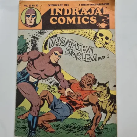 Indrajal Comics Vol 20 Issue 42 - The Magnificient Emblem Part I