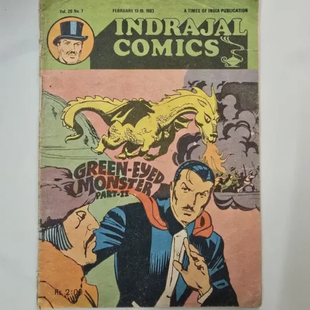 Indrajal Comics Vol 20 Issue 7 - The Green Eyed Monster Part II