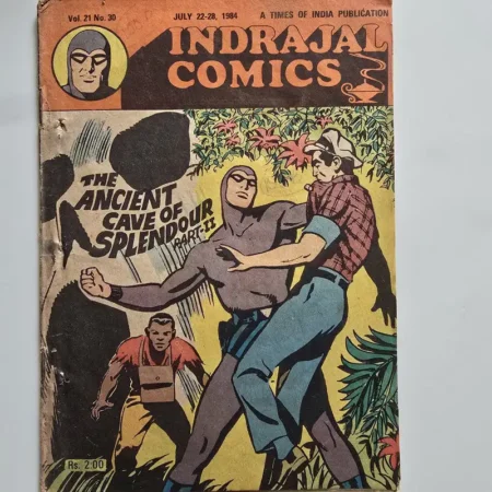 Indrajal Comics Vol 21 Issue 30 - The Ancient Cave of Splendour Part II