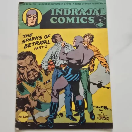 Indrajal Comics Vol 23 Issue 35 - The Sparks of Betrayal Part I
