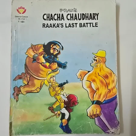 Chacha Chaudhary: Raaka's Last Battle comic cover