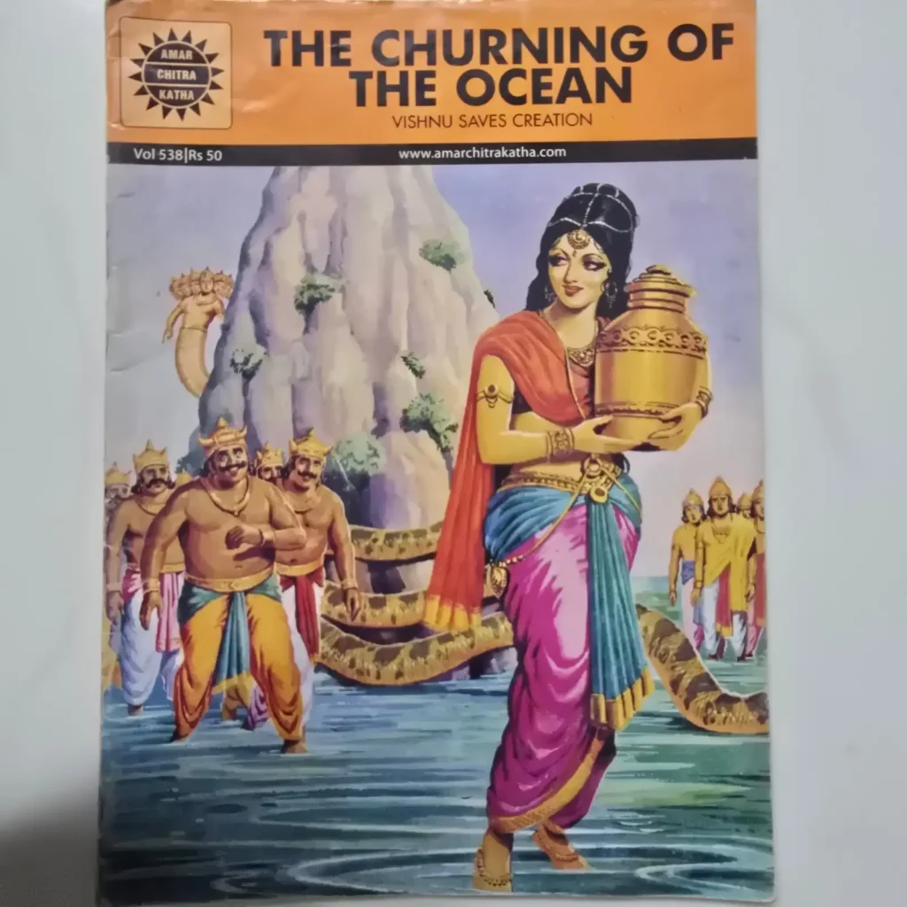 The Churning of the Ocean comic cover