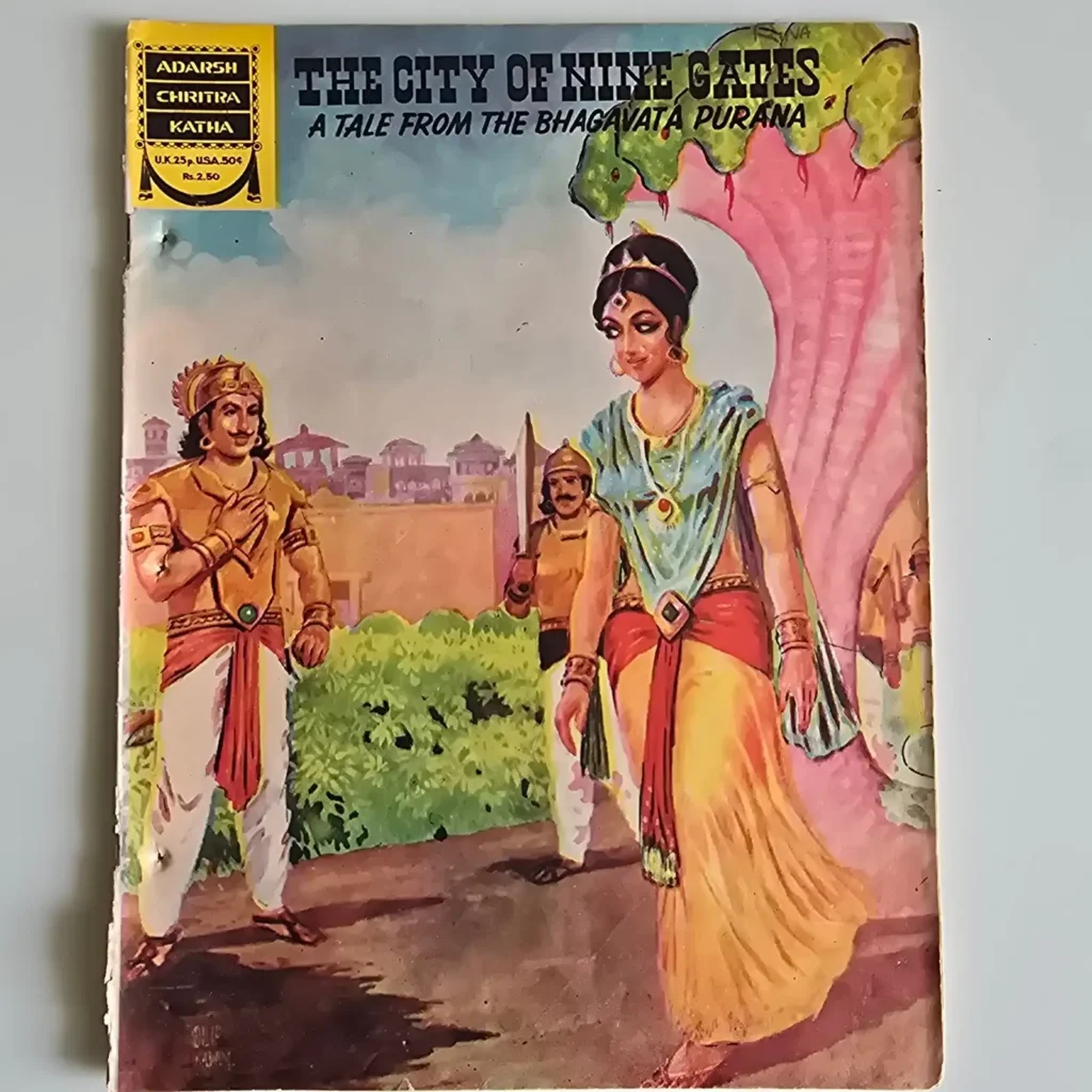 The City of Nine Gates comic cover