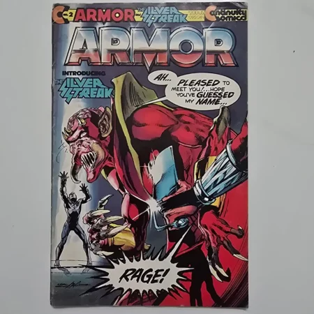Armor comic cover