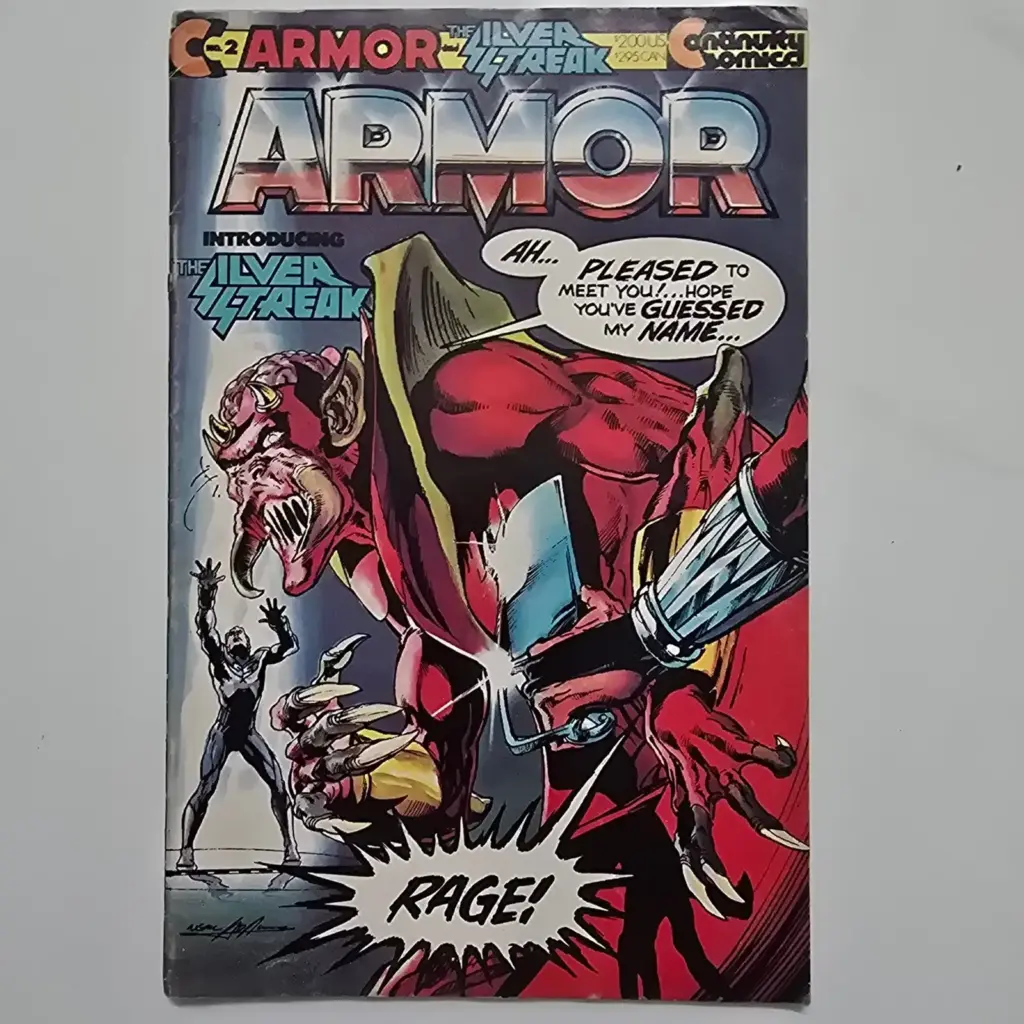 Armor comic cover