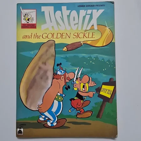Asterix and the Golden Sickle comic cover