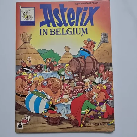 Asterix in Belgium comic cover