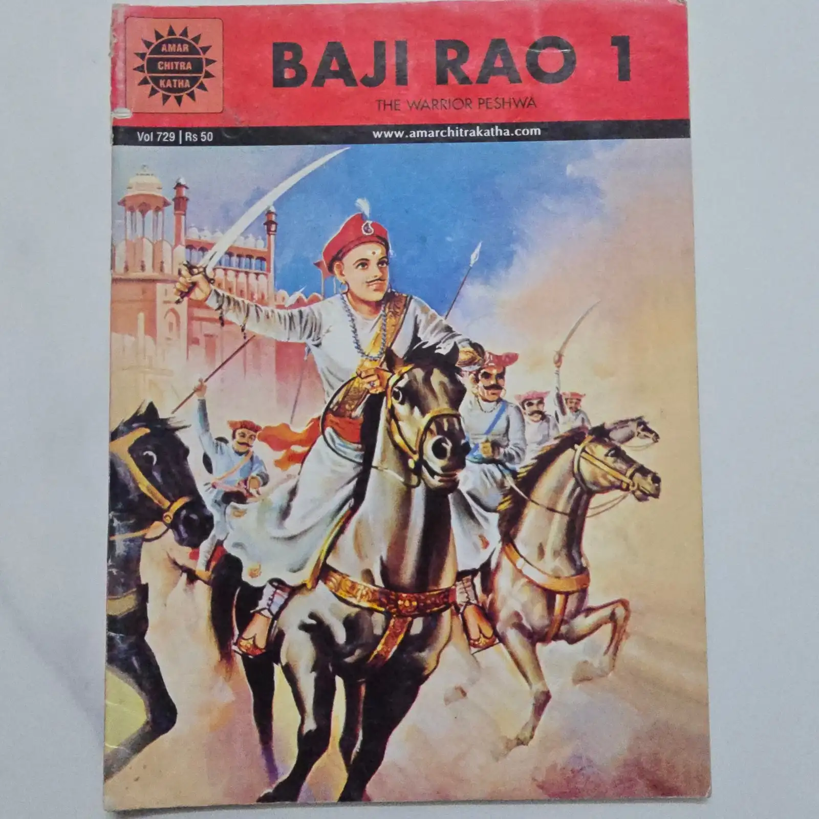 Baji Rao 1 comic cover
