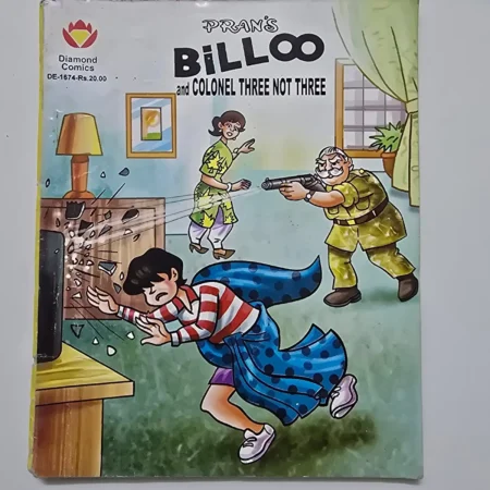 Billoo and Colonel Three Not Three comic cover