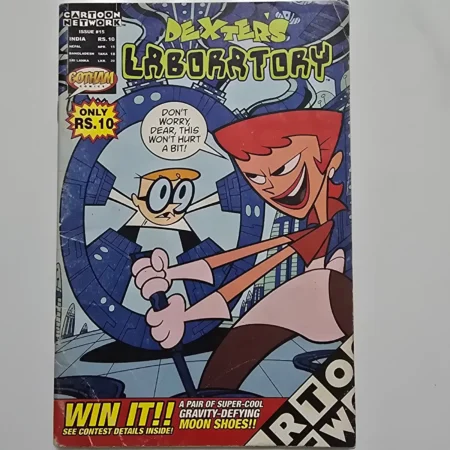 Dexter's Laboratory comic cover