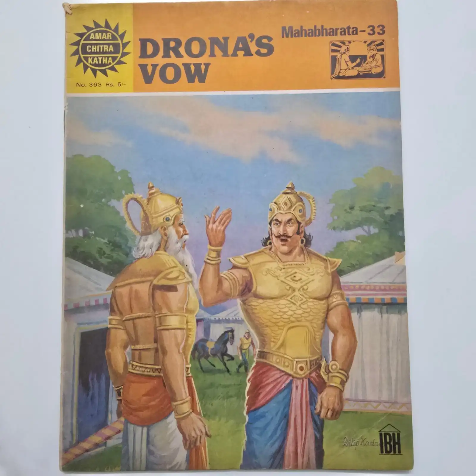 Drona's Vow comic cover