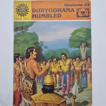 Duryodhana Humbled comic cover